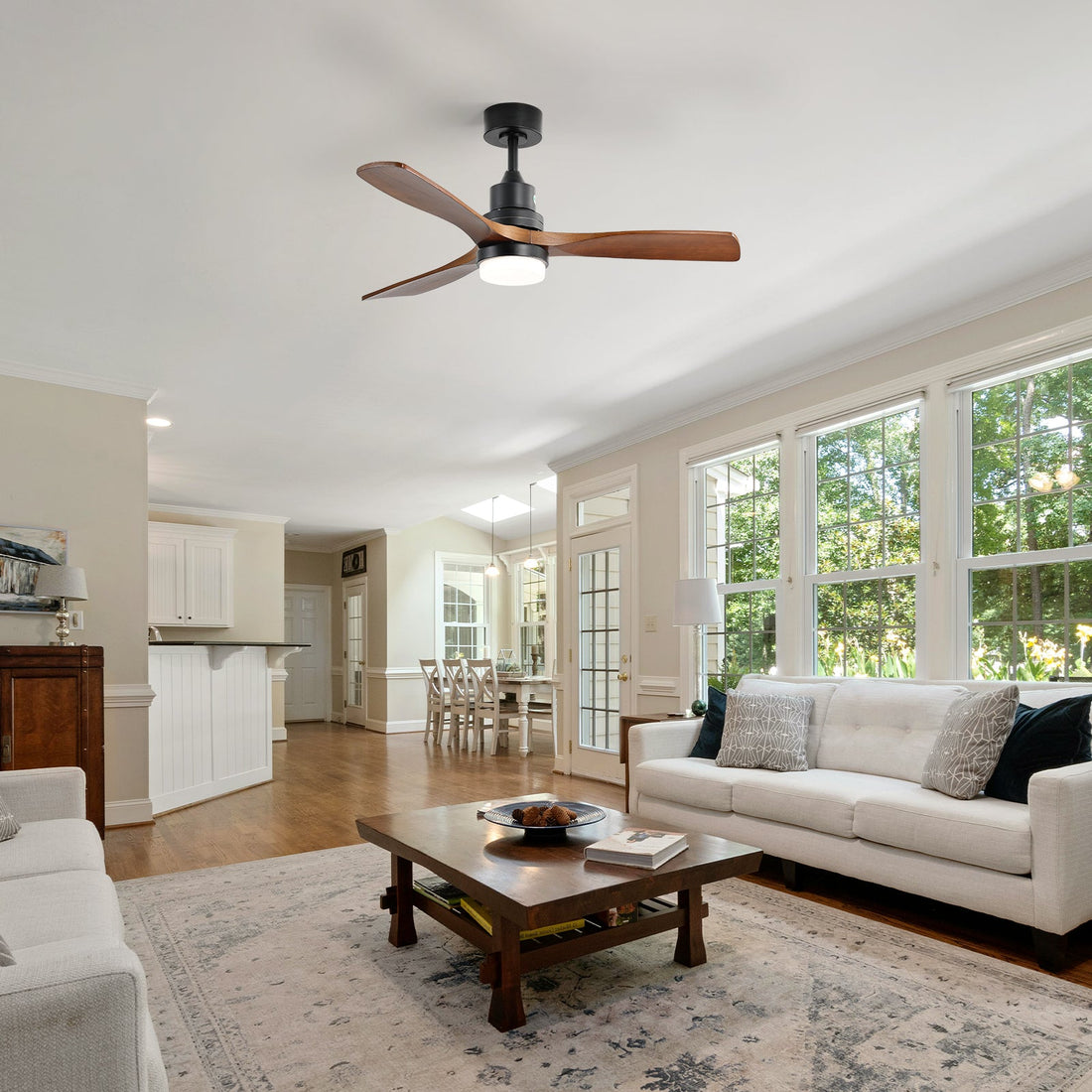 How to wire a ceiling fan with light
