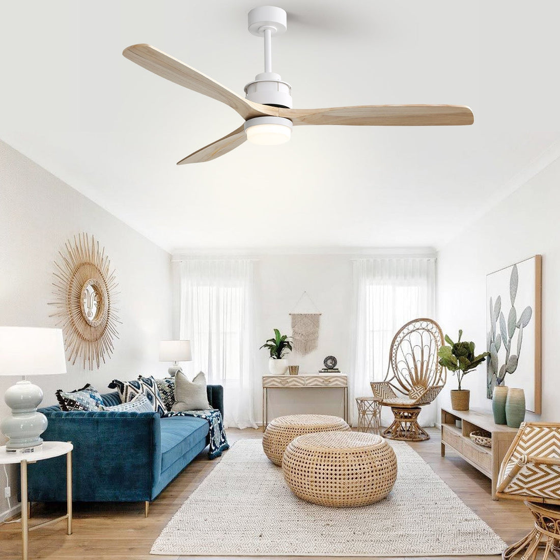 Which is the best and effective method to clean a ceiling fan?