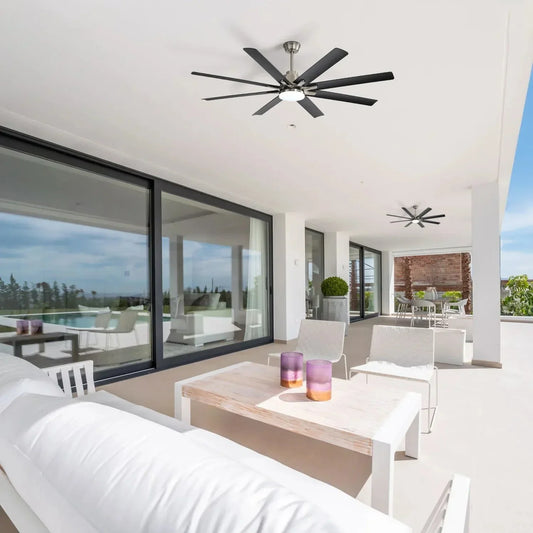 Elegant ceiling fan charm and functionality