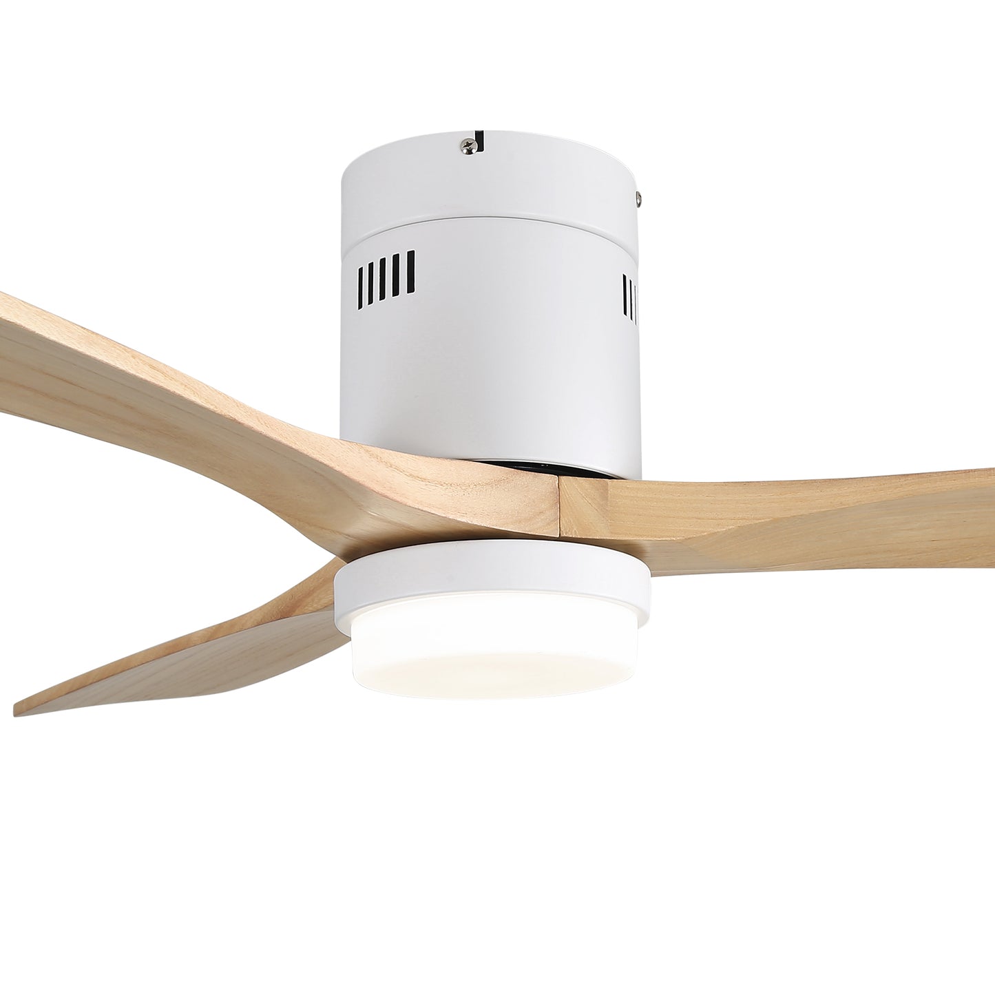 Hugger 52-Zoll-Deckenventilator mit LED-Licht