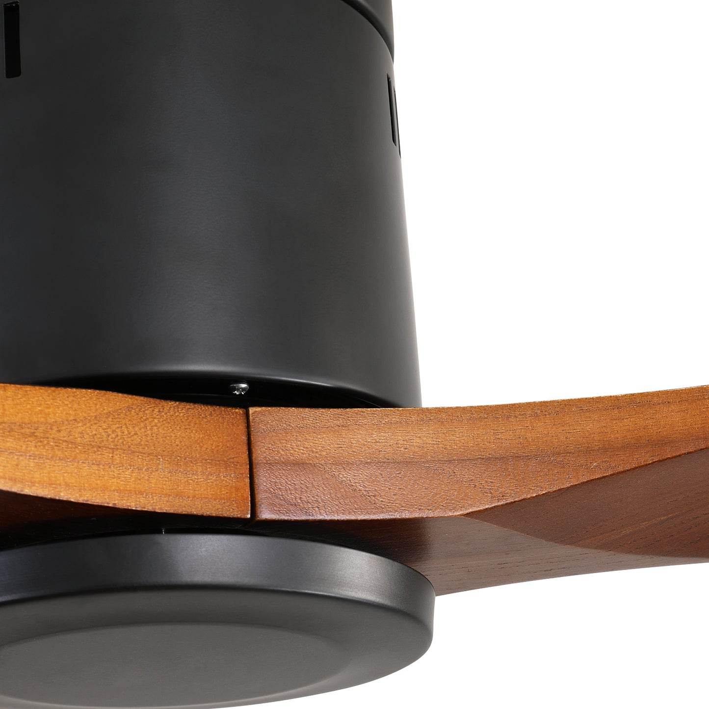 Hugger Massivholz-Deckenventilator, 52 Zoll