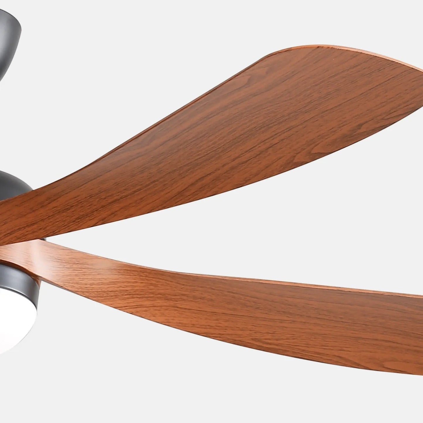 Moderner ABS-Deckenventilator mit Licht 52 Zoll