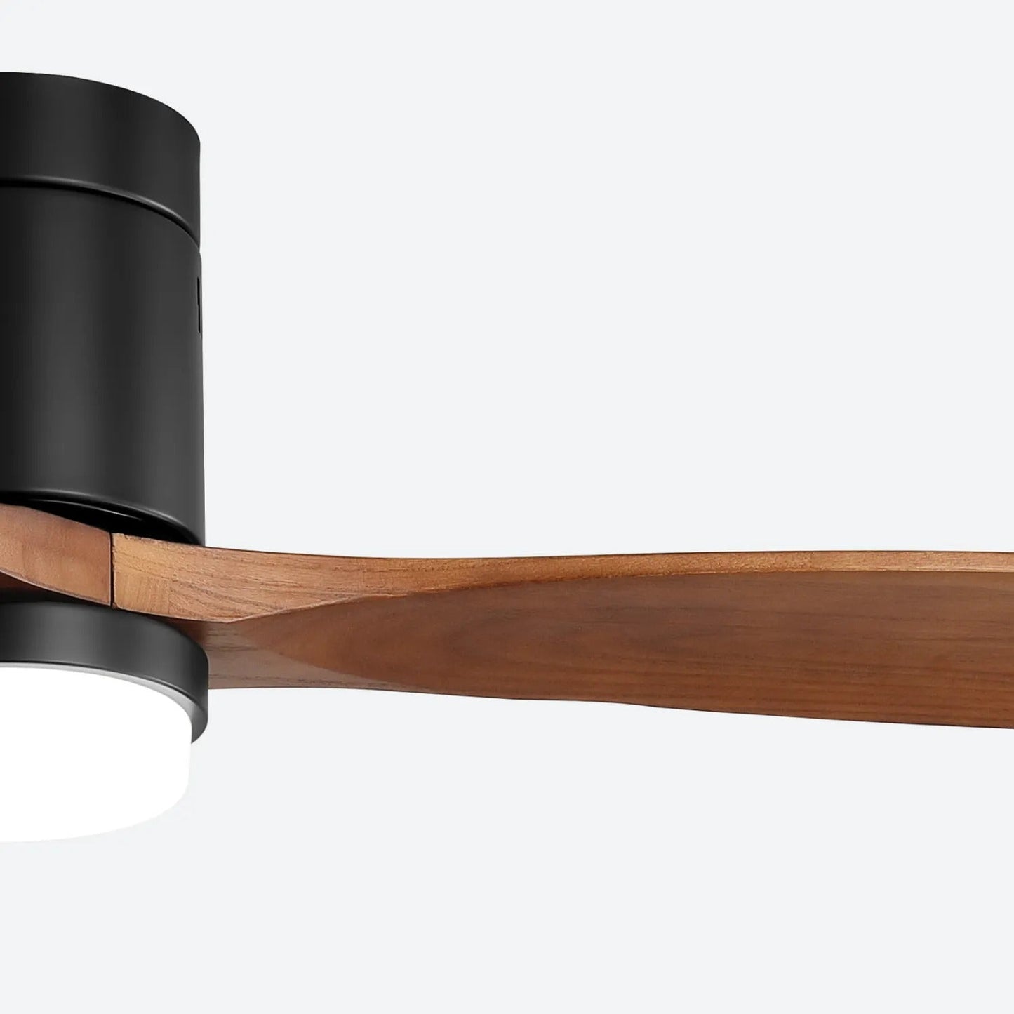 Matte Black With Walnut Blades