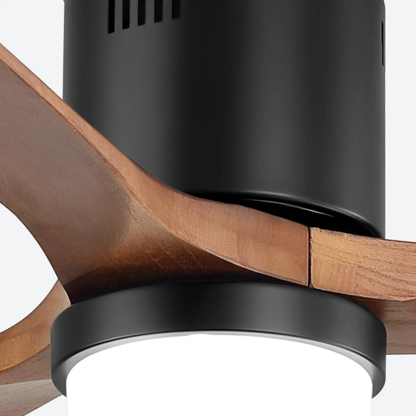 Matte Black With Walnut Blades