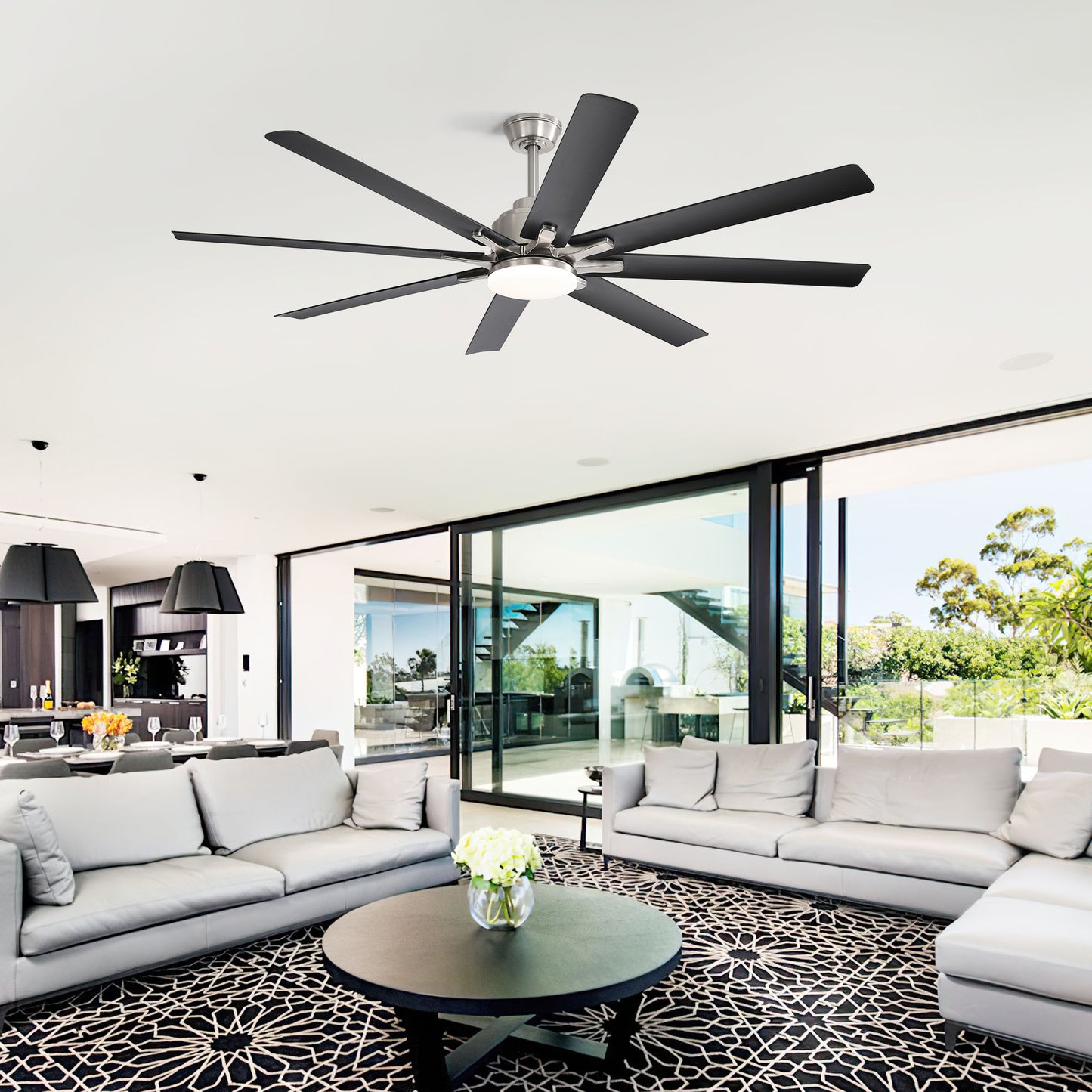 66″ ABS Blades Smart Ceiling Fan