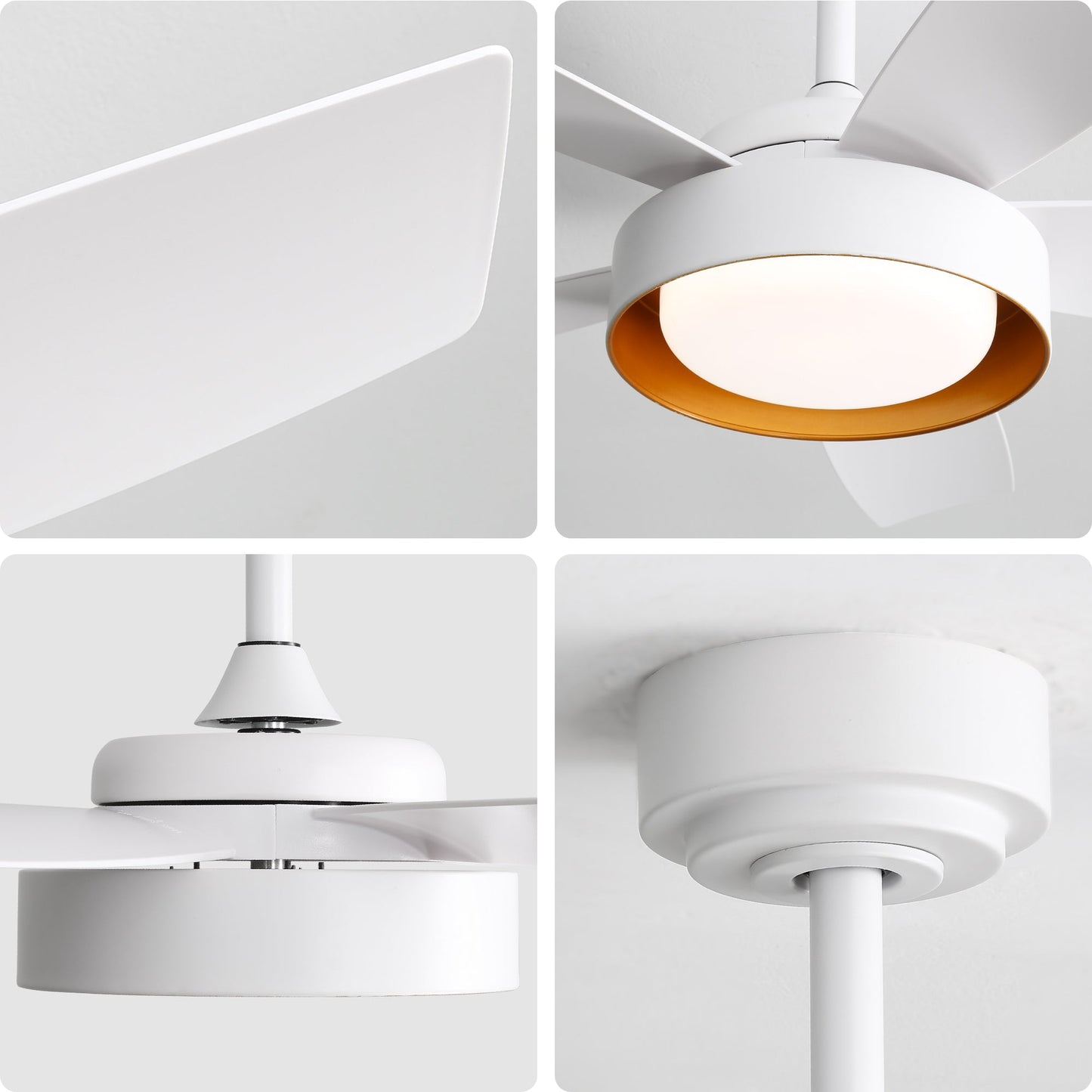SwiftBreeze Ceiling Fan with Light 42 inch